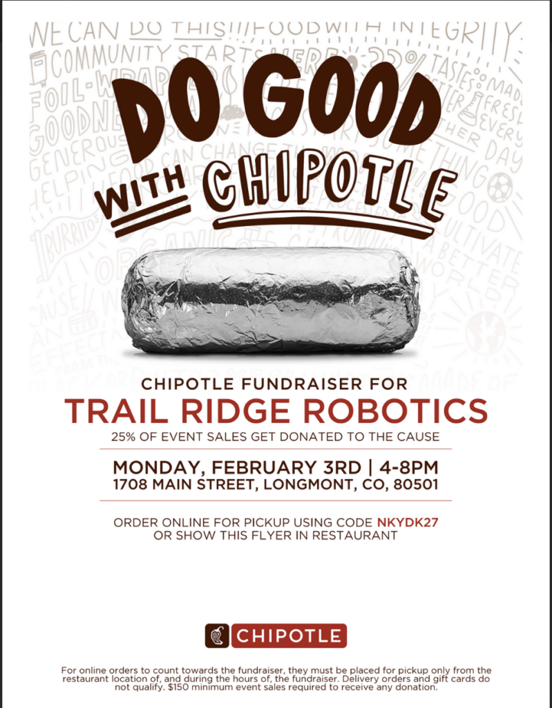 Chipotle Fundraiser